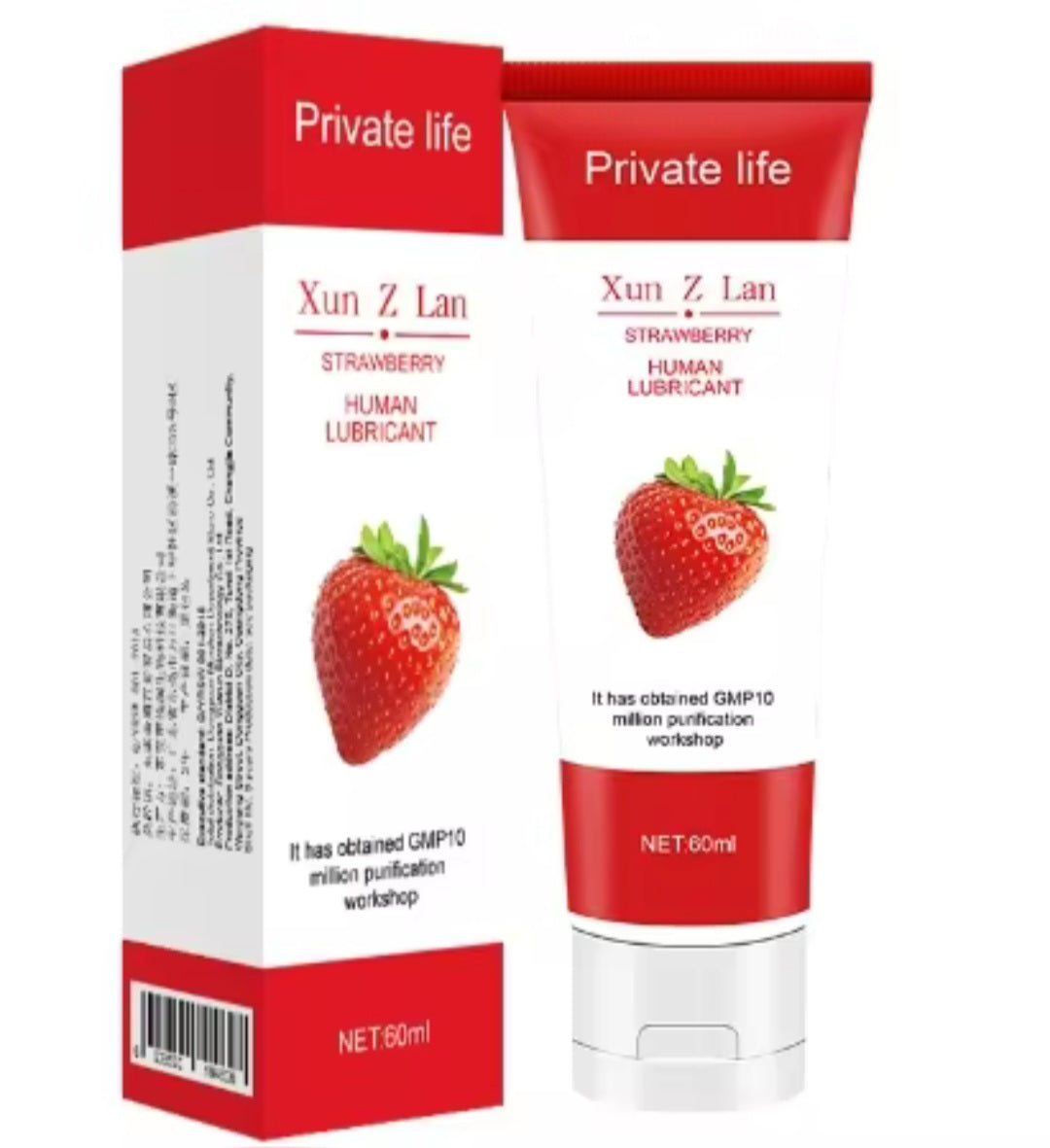 Lubricante sabor a fresa🍓