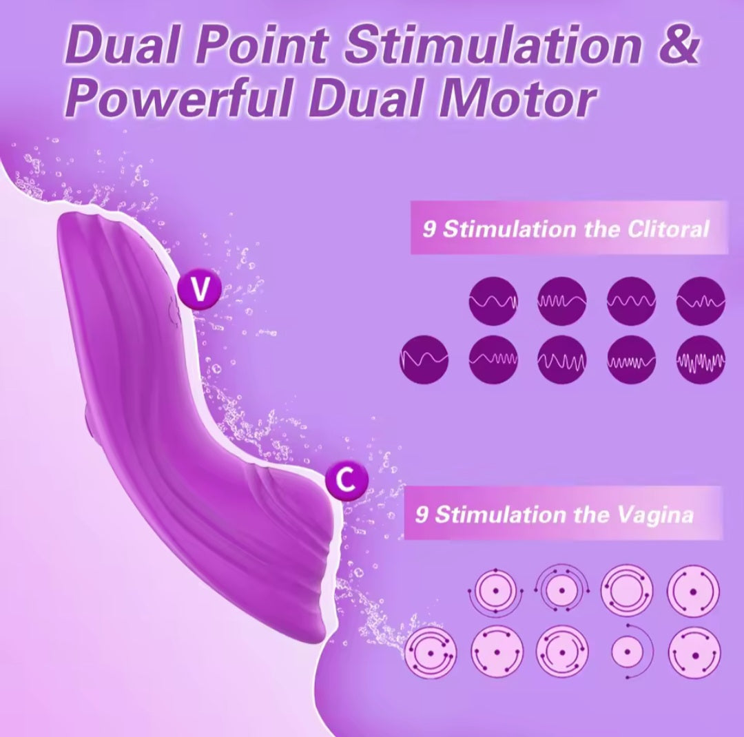 Vibrador bluetooth para braga de mujer