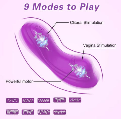 Vibrador bluetooth para braga de mujer