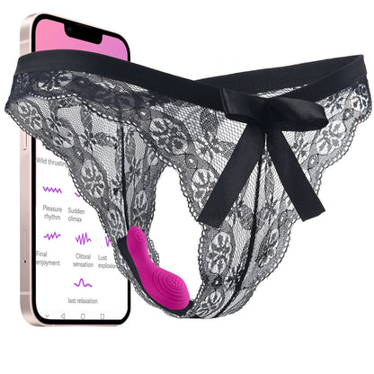 Vibrador bluetooth para braga de mujer